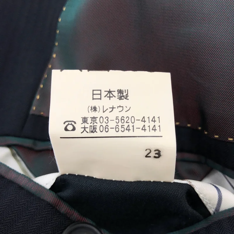 AQUASCUTUM / アクアスキュータム | セットアップ / ウール ストライプ テーラードジャケット / スラックスパンツ | 36 | メンズ