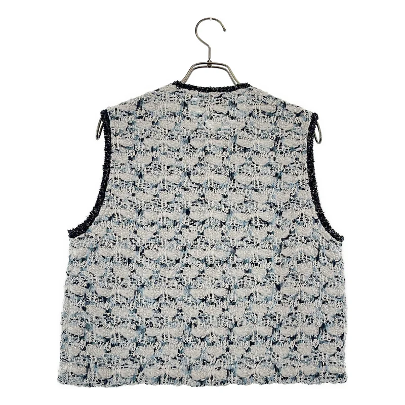 UNITED ARROWS / ユナイテッドアローズ | ミックスツイード ニットベスト | F | レディース