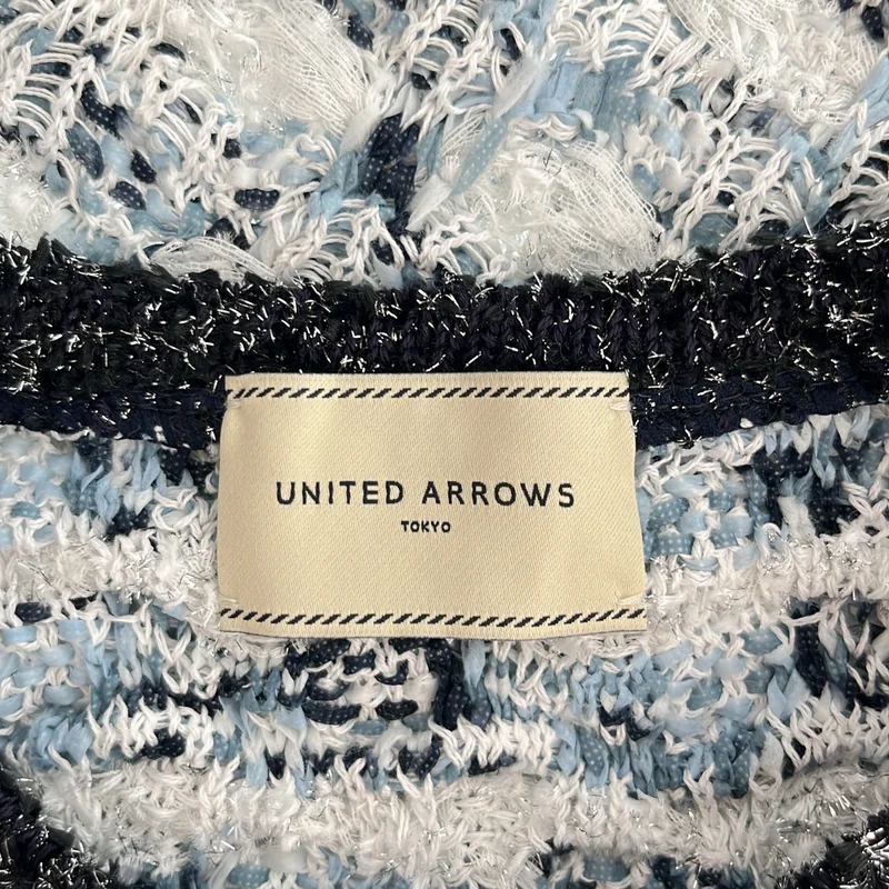 UNITED ARROWS / ユナイテッドアローズ | ミックスツイード ニットベスト | F | レディース