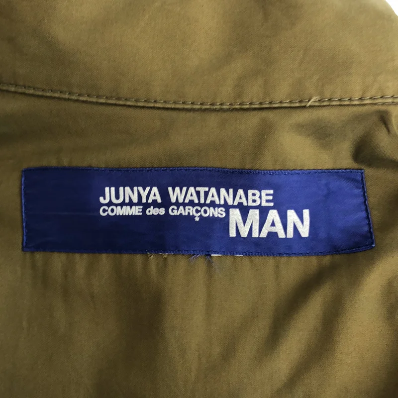 JUNYAWATANABE COMMEdesGARCONS MAN / ジュンヤワタナベマン | 2009SS | コットン リバーシブル M-65 切り替え チェック ジャケット | S | メンズ