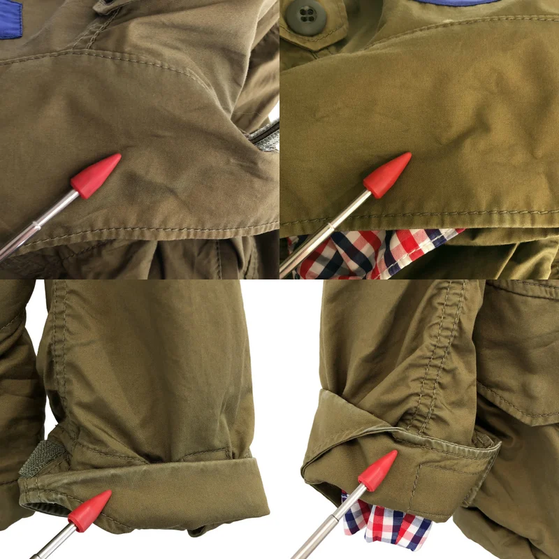 JUNYAWATANABE COMMEdesGARCONS MAN / ジュンヤワタナベマン | 2009SS | コットン リバーシブル M-65 切り替え チェック ジャケット | S | メンズ