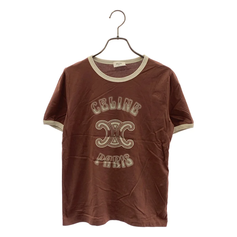 CELINE / セリーヌ | ロゴ Tシャツ カットソー | S | レディース