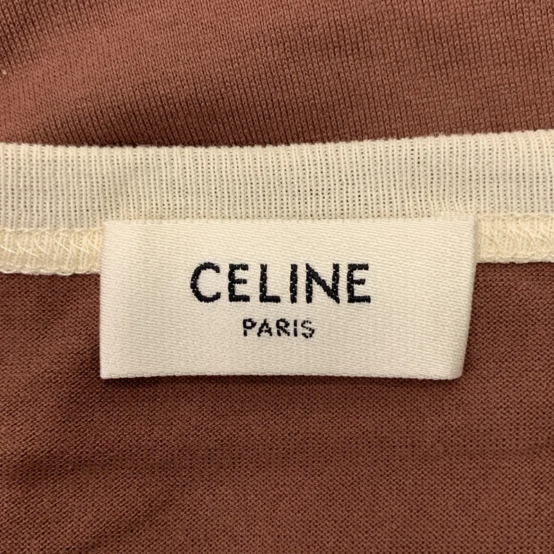 CELINE / セリーヌ | ロゴ Tシャツ カットソー | S | レディース