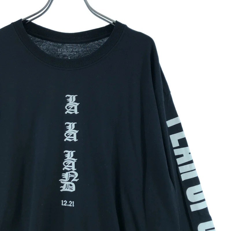 FEAR OF GOD / フィアオブゴッド | × JAY-Z / LA LA LAND 12.21 ロングスリーブ プリントTシャツ | L | メンズ