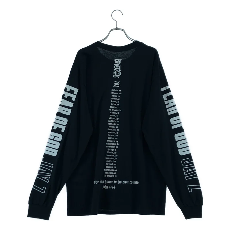 FEAR OF GOD / フィアオブゴッド | × JAY-Z / LA LA LAND 12.21 ロングスリーブ プリントTシャツ | L | メンズ