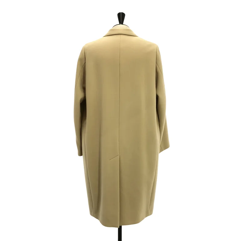 AURALEE / オーラリー | 2022AW | DOUBLE CLOTH SUPER FINE MELTON CHESTERFIELD COAT / ダブルクロス スーパーファイン ウールメルトン チェスターフィールドコート | 4 | メンズ
