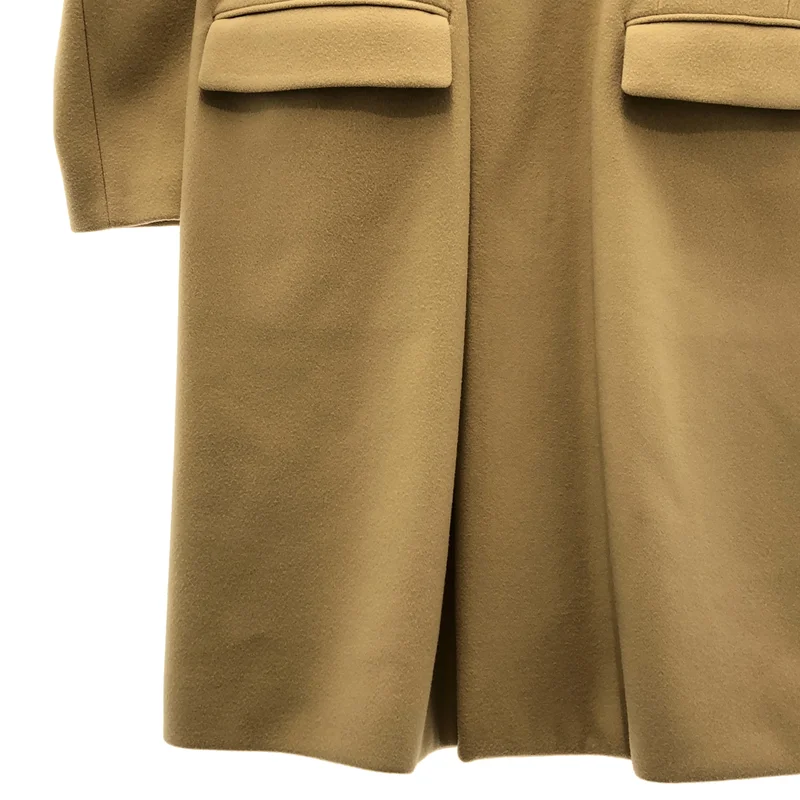 AURALEE / オーラリー | 2022AW | DOUBLE CLOTH SUPER FINE MELTON CHESTERFIELD COAT / ダブルクロス スーパーファイン ウールメルトン チェスターフィールドコート | 4 | メンズ