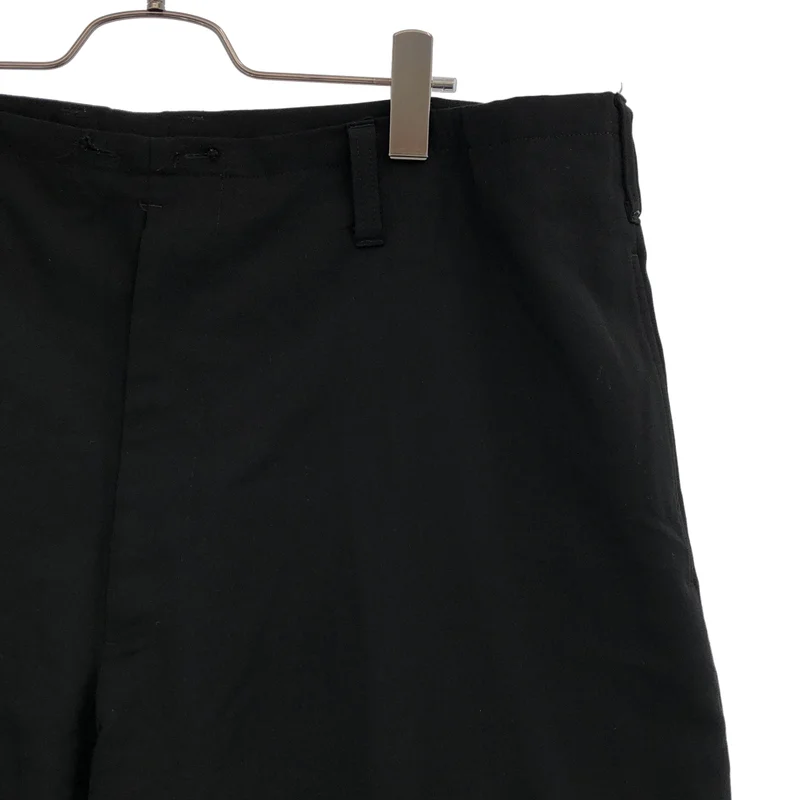 YOHJI YAMAMOTO POUR HOMME / ヨウジヤマモトプールオム | ウール ギャバジン 紐パンツ | 3 | メンズ