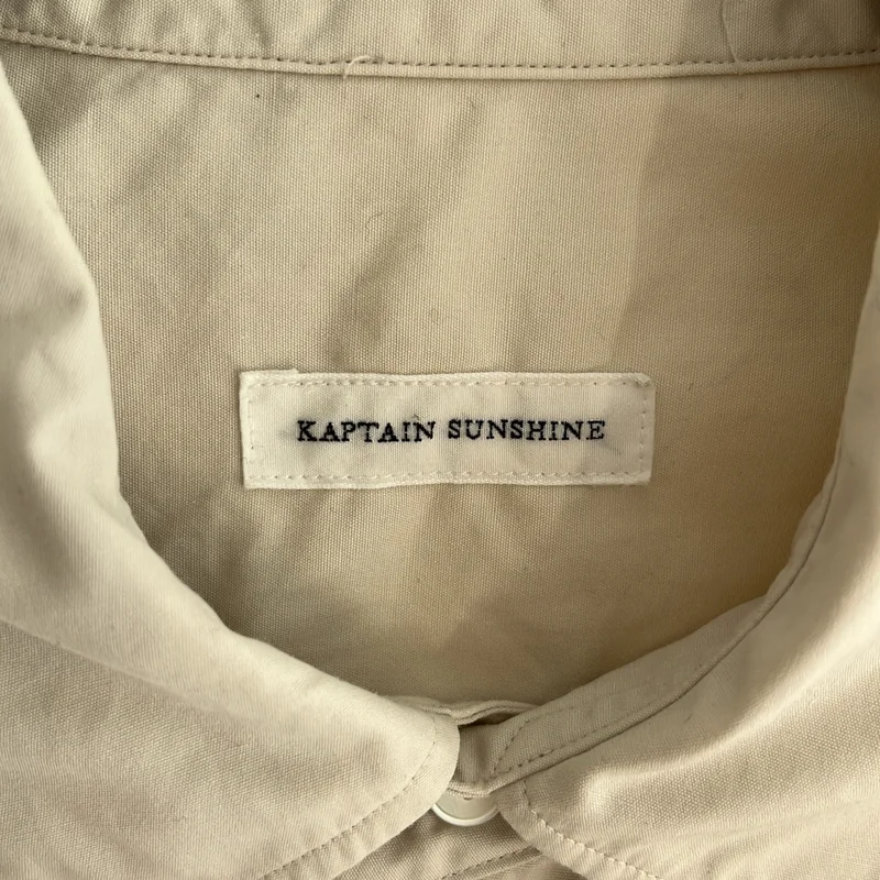 Kaptain Sunshine / キャプテンサンシャイン | 2026SS | Hakeme Chambray Classic Dress Shirt ハカメ シャンブレーシャツ | 3 | メンズ