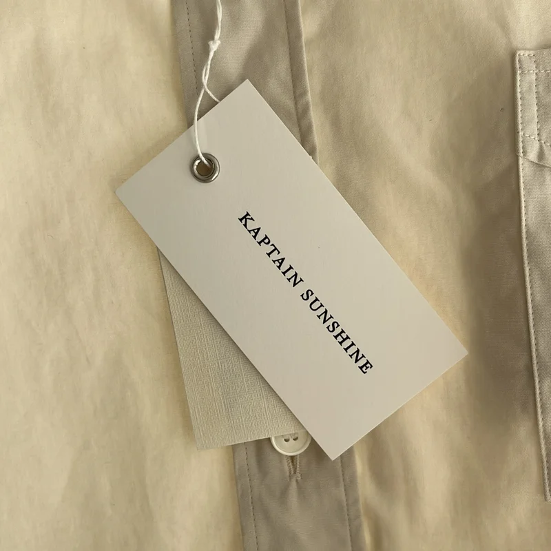 Kaptain Sunshine / キャプテンサンシャイン | 2026SS | Hakeme Chambray Classic Dress Shirt ハカメ シャンブレーシャツ | 3 | メンズ