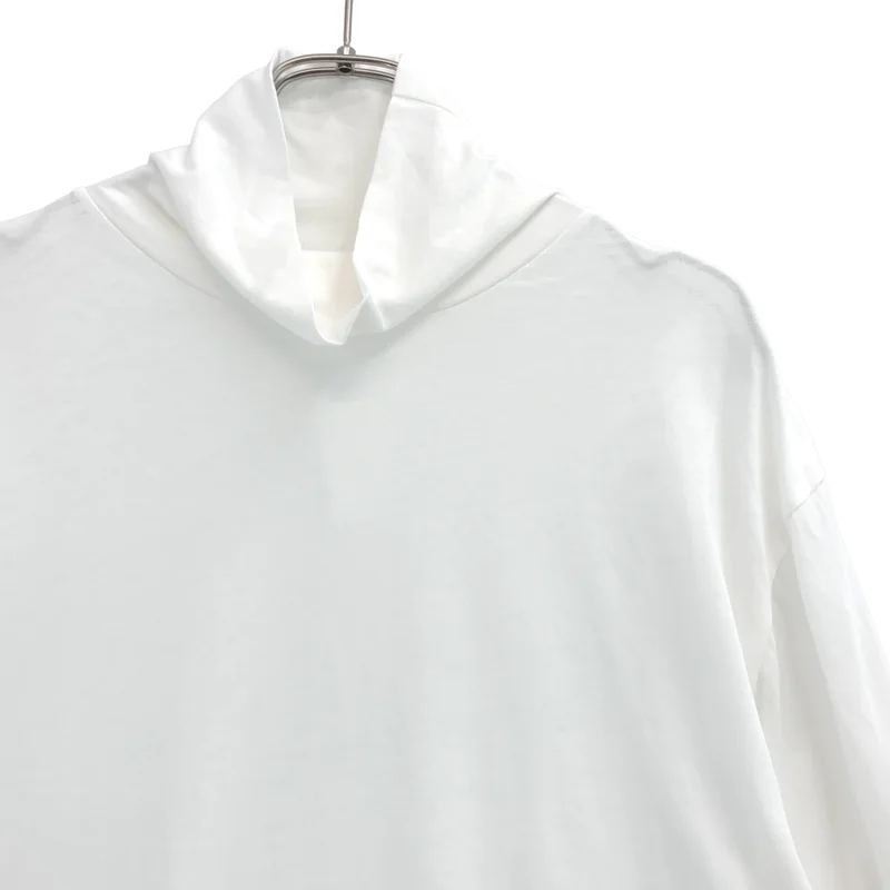 DRIES VAN NOTEN / ドリスヴァンノッテン | 2022AW | コットン ハイネック カットソー | M | メンズ