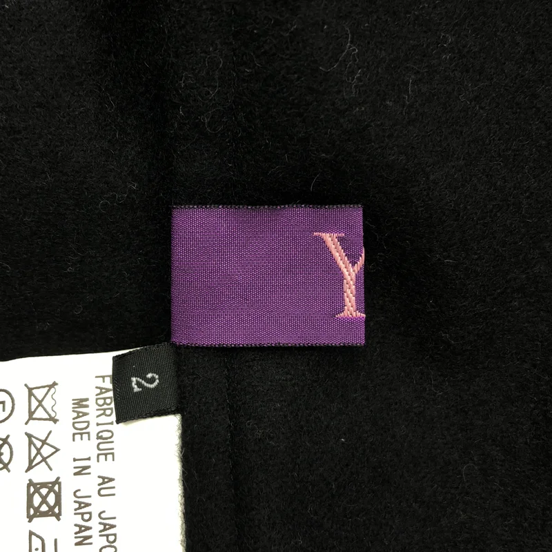 Y's Pink / ワイズピンクヨウジヤマモト | 2023AW | ウール バックアジャスター ヘンリーネック 半袖ワンピース | 2 | レディース