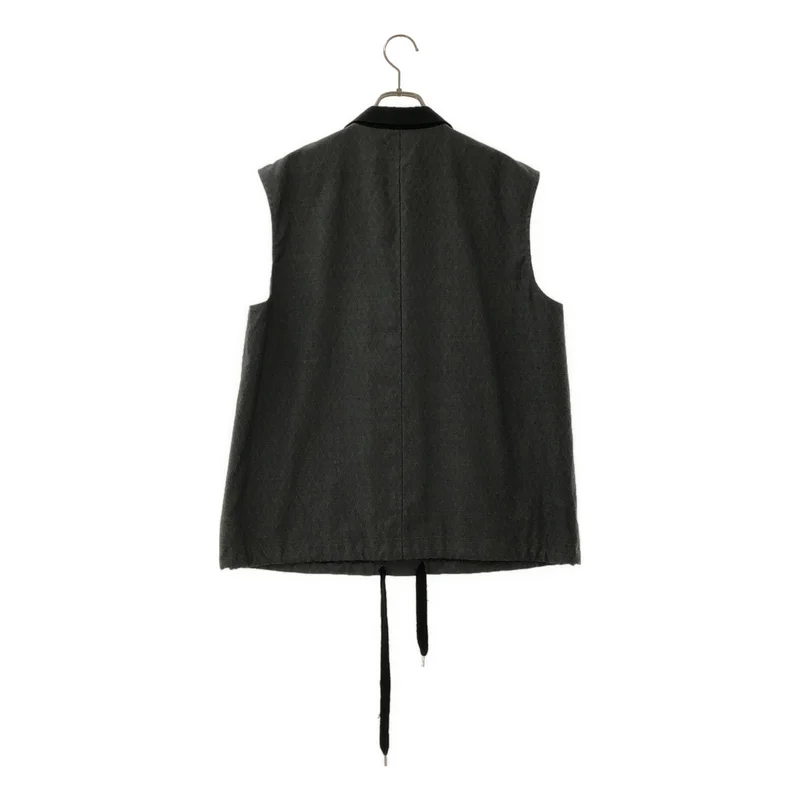 KRIS VAN ASSCHE / クリスヴァンアッシュ | プルオーバー テーラードベスト | 44 | メンズ
