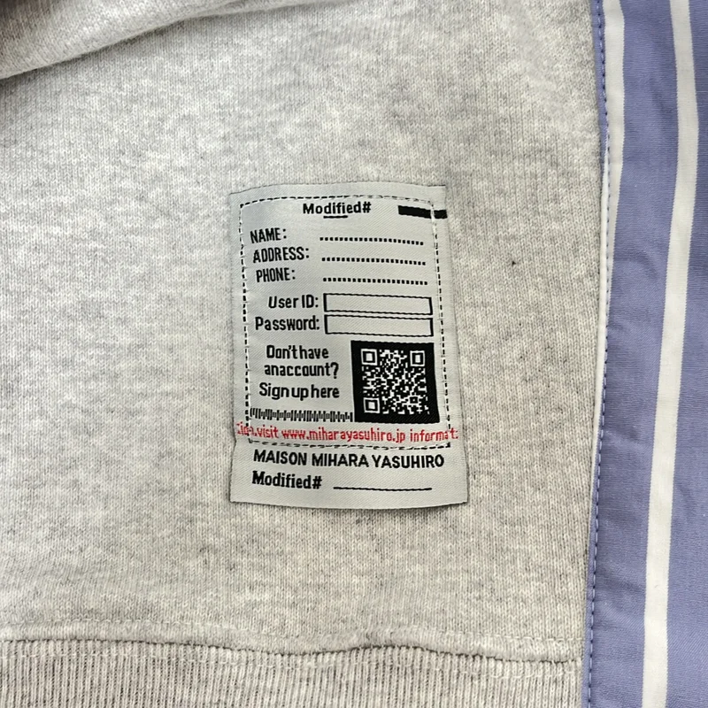 Maison MIHARA YASUHIRO / メゾンミハラヤスヒロ | HOODIE COMBINED DRES ドッキング フードワンピース | 36 | レディース