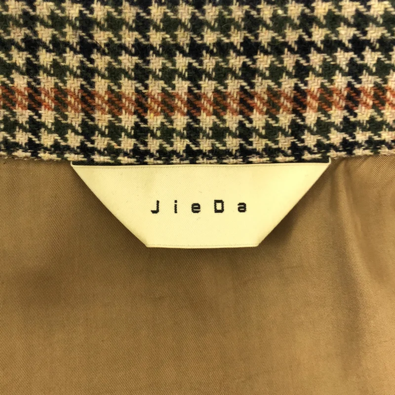 JieDa / ジエダ | ウール 千鳥格子 チェック コーチジャケット | 1 | メンズ