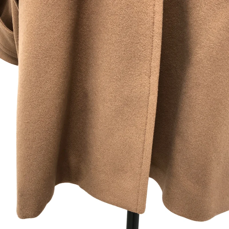 MACKINTOSH / マッキントッシュ | NEW HUMBIE HOOD LEO / メルトンウール レオパード フーデッドコート | S | レディース