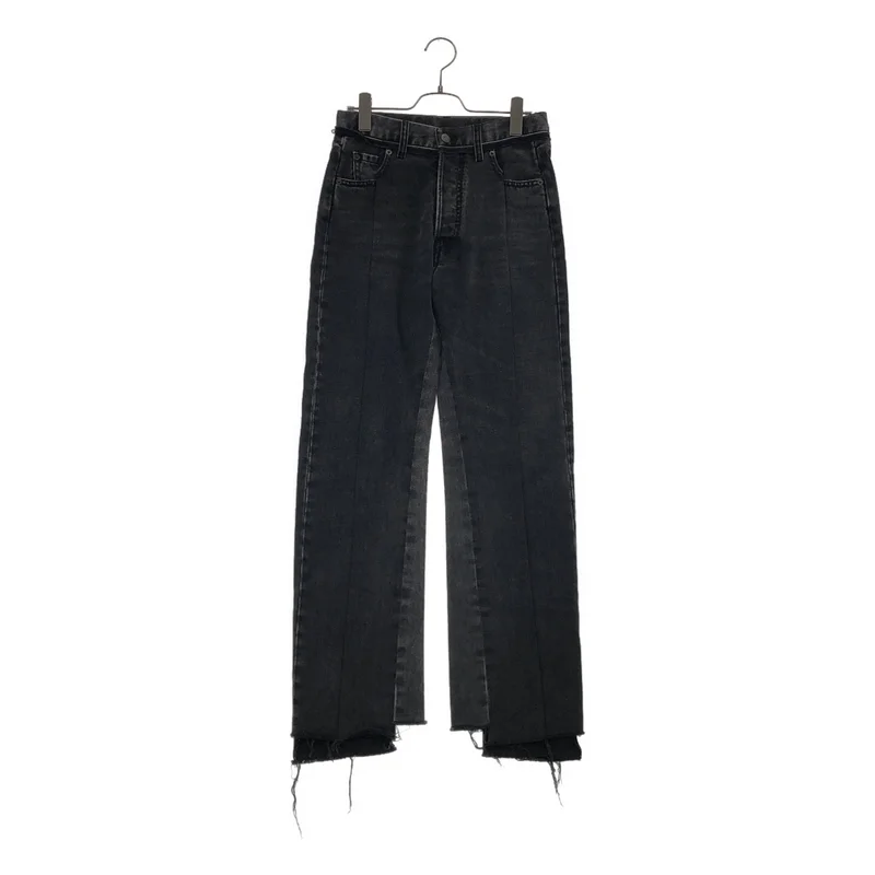 Maison Margiela / メゾンマルジェラ | 2020AW | Re-Cut Spliced Jeans 再構築カットオフデニムパンツ | 38 | レディース