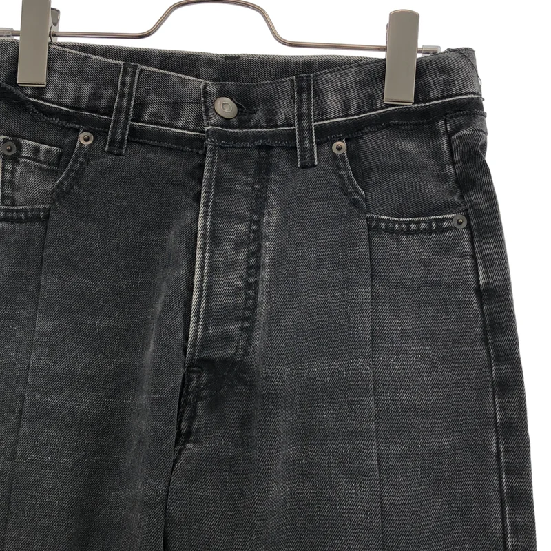 Maison Margiela / メゾンマルジェラ | 2020AW | Re-Cut Spliced Jeans 再構築カットオフデニムパンツ | 38 | レディース