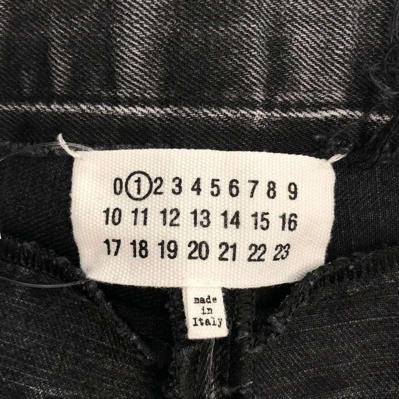 Maison Margiela / メゾンマルジェラ | 2020AW | Re-Cut Spliced Jeans 再構築カットオフデニムパンツ | 38 | レディース