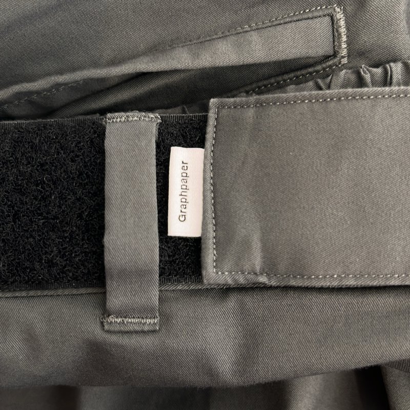 Graphpaper / グラフペーパー | 2024SS | Solotex Twill Chef パンツ | 2 | メンズ