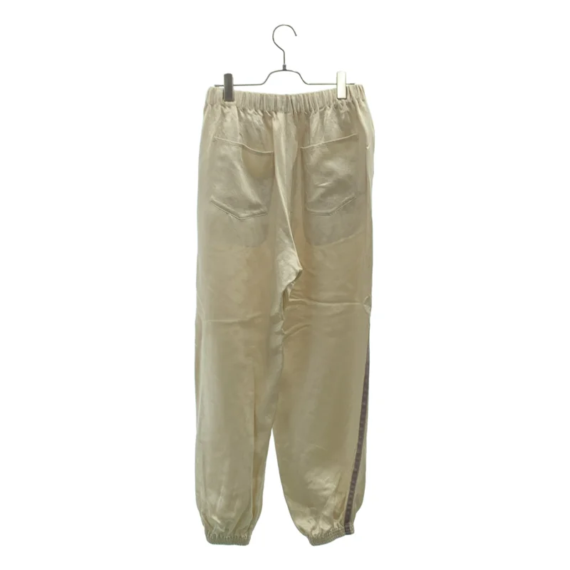 MANOF / マノフ | SIDE LINE SPORTS SATIN PANTS サイドライン サテンパンツ | M | レディース