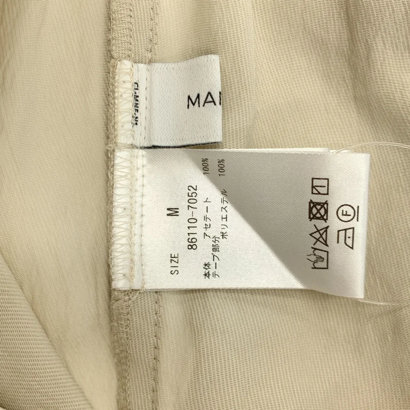 MANOF / マノフ | SIDE LINE SPORTS SATIN PANTS サイドライン サテンパンツ | M | レディース