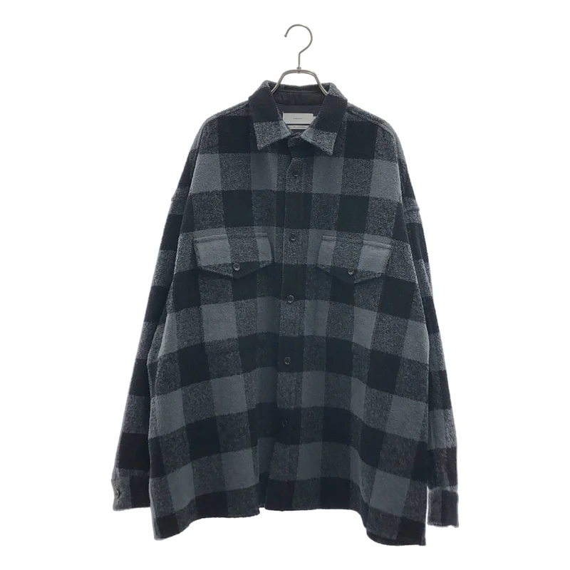 Graphpaper / グラフペーパー | 2024AW | Tri-Spin Loop CPO Shirt チェック フランネルシャツ | 2 | メンズ