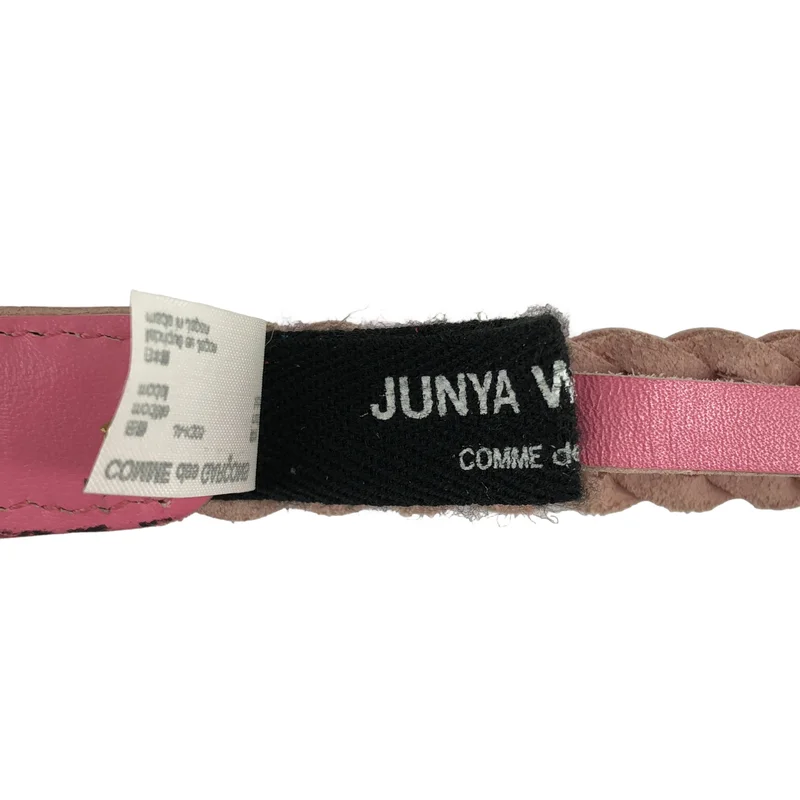 JUNYA WATANABE COMME des GARCONS / ジュンヤワタナベ | レザー 編み込み ベルト | S | その他