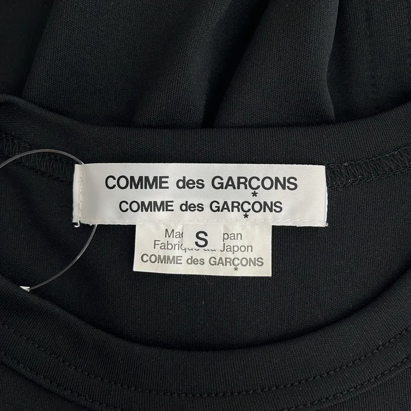 COMME des GARCONS COMME des GARCONS / コムコム | 2022SS | ポリエステル 変形 Tシャツ カットソー | S | レディース