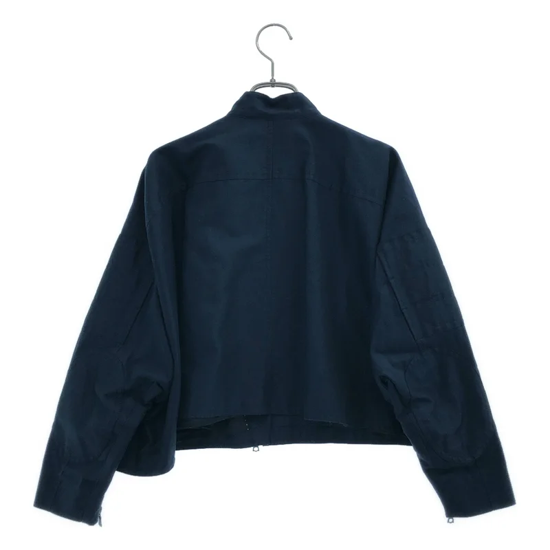 DRIES VAN NOTEN / ドリスヴァンノッテン | コットンツイル クロップド ジャケット | M | レディース