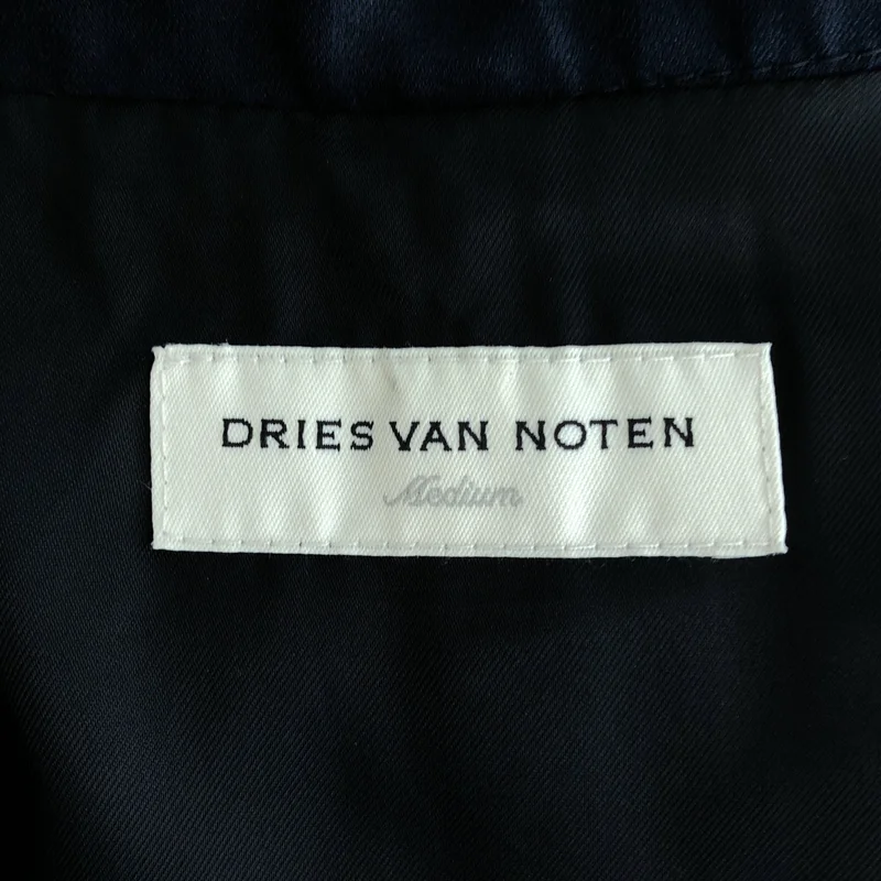 DRIES VAN NOTEN / ドリスヴァンノッテン | コットンツイル クロップド ジャケット | M | レディース