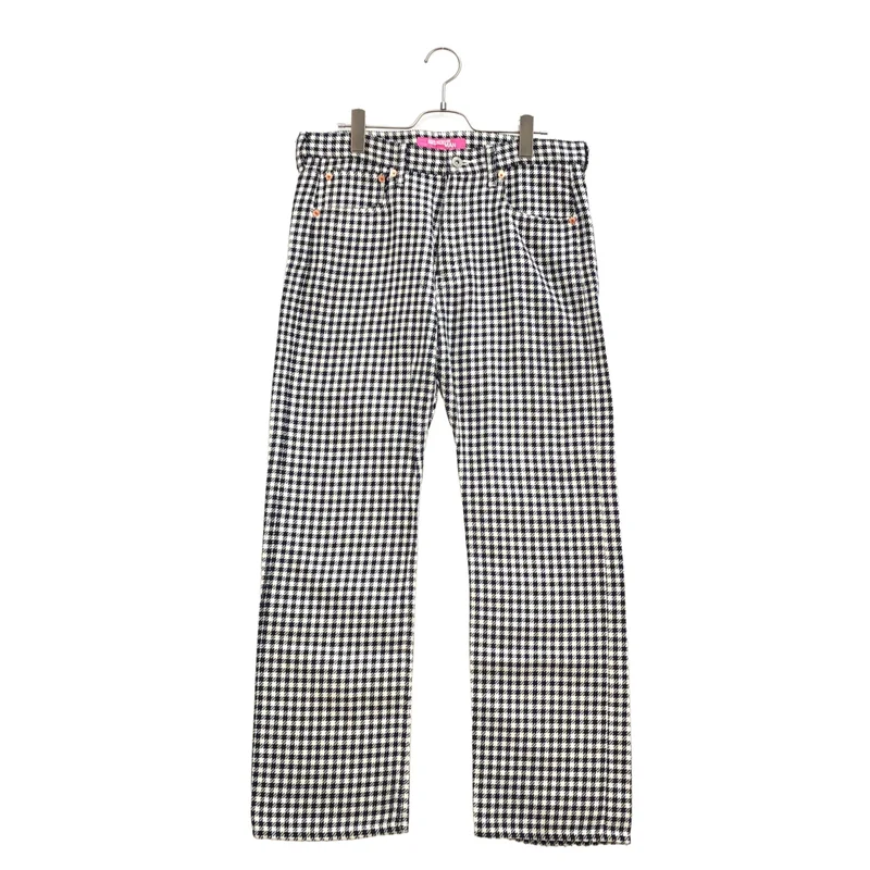 JUNYA WATANABE MAN PINK / ジュンヤワタナベマンピンク | 2003SS | チェック ワイド パンツ UI-P015 | M | レディース
