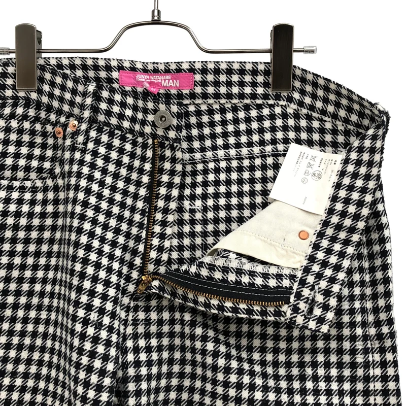 JUNYA WATANABE MAN PINK / ジュンヤワタナベマンピンク | 2003SS | チェック ワイド パンツ UI-P015 | M | レディース