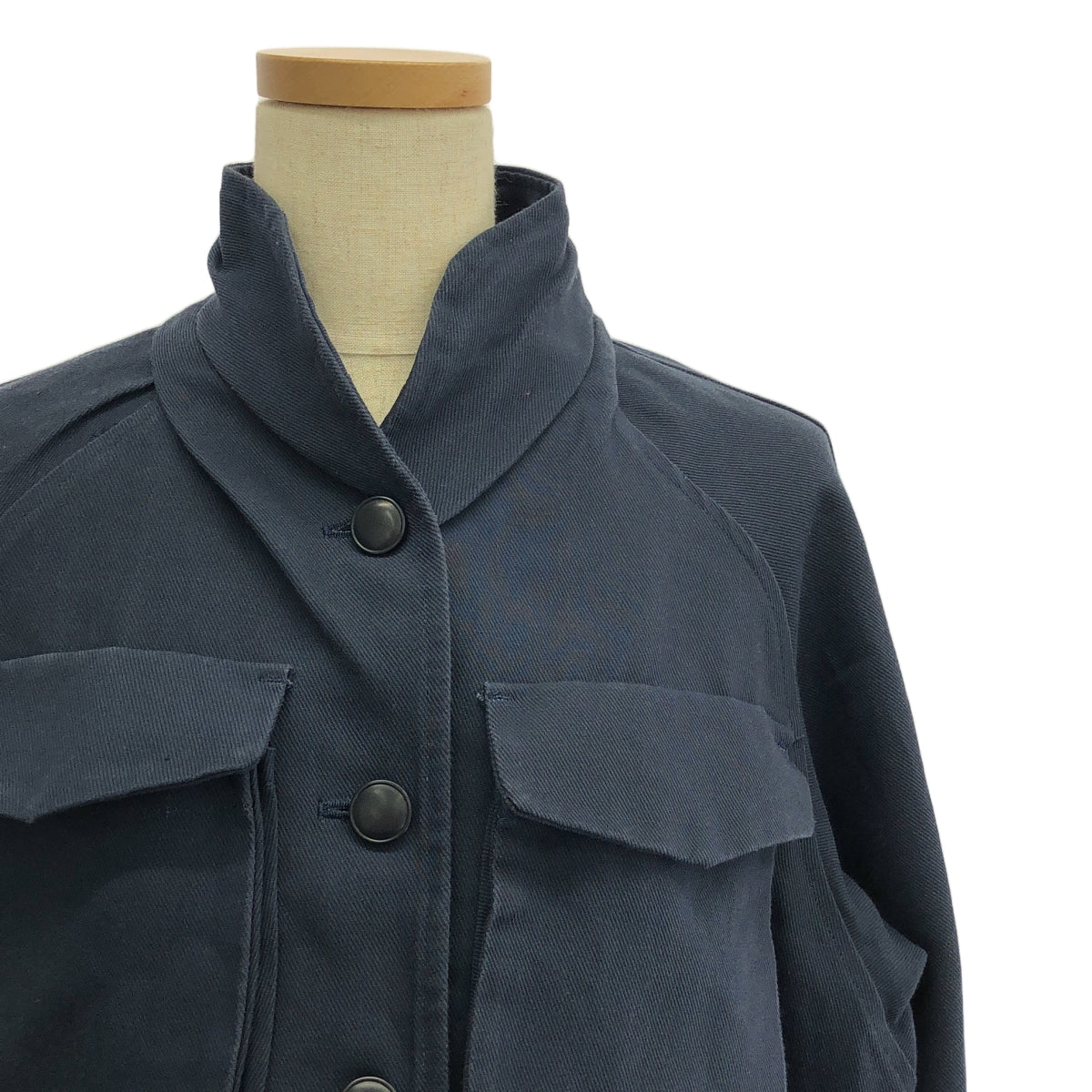 Mame Kurogouchi / マメクロゴウチ | Cotton Linen Twill Short Jacket Mame Kurogouchi / マメクロゴウチ | Cotton Linen Twill Short Jacket
