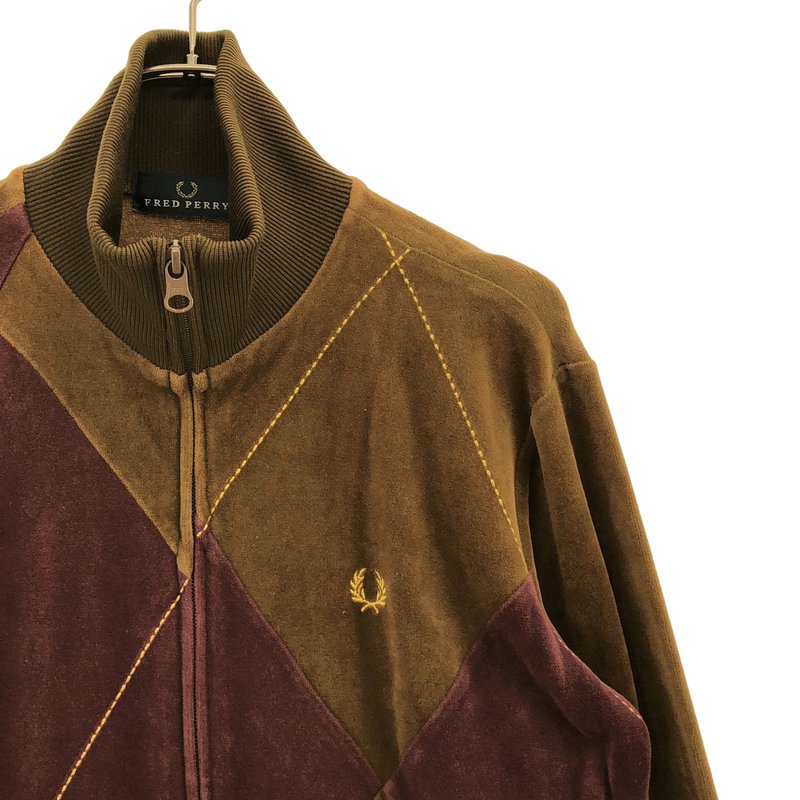 FRED PERRY / フレッドペリー | アーガイル トラックジャケット | SS | メンズ