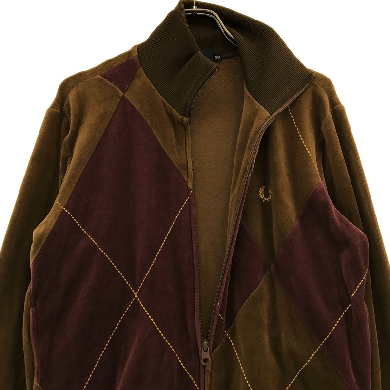 FRED PERRY / フレッドペリー | アーガイル トラックジャケット | SS | メンズ