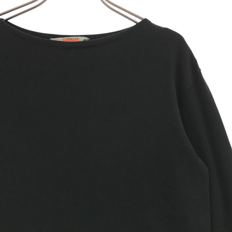 AURALEE / オーラリー | × Ron Herman / LUSTER PLAITING BOAT-NECK L/S TEE ボートネックカットソー | 0 | レディース