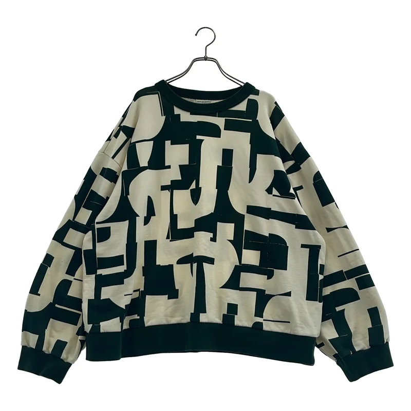 DRIES VAN NOTEN / ドリスヴァンノッテン | 2023SS | グラフィックプリント オーバーサイズ スウェット | L | メンズ