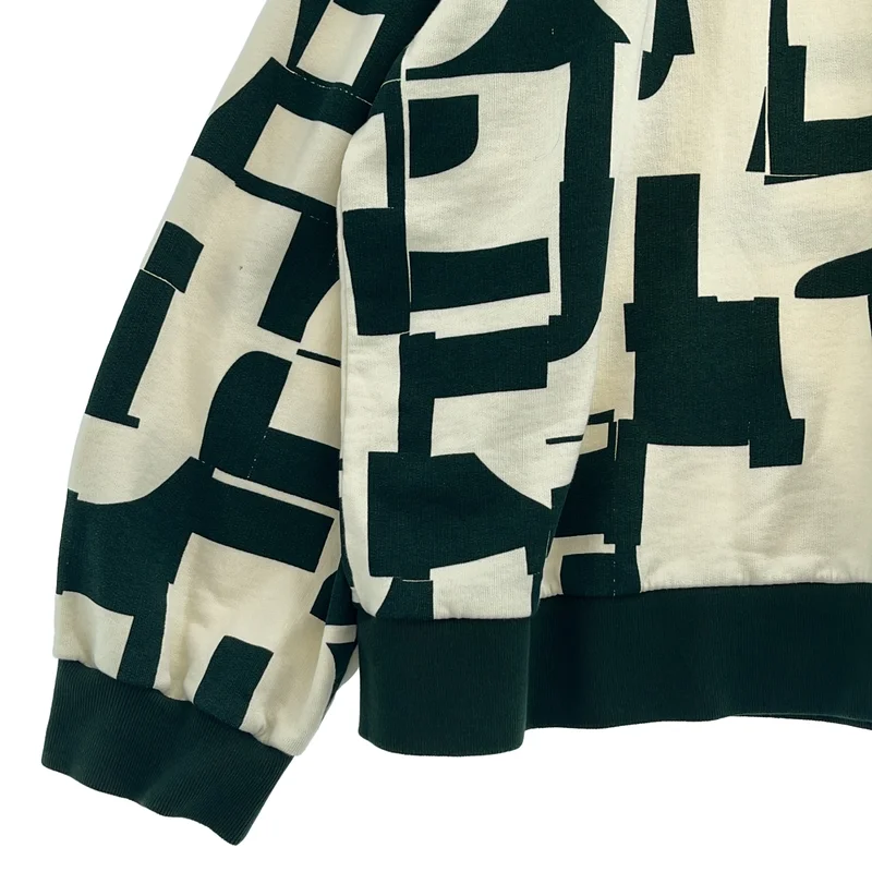 DRIES VAN NOTEN / ドリスヴァンノッテン | 2023SS | グラフィックプリント オーバーサイズ スウェット | L | メンズ