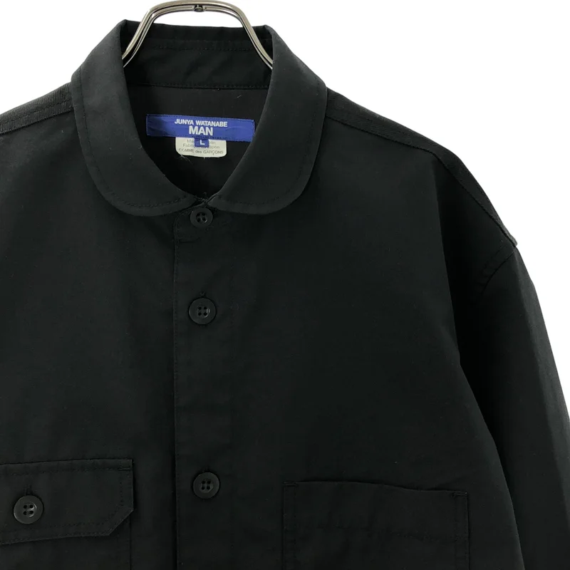 JUNYAWATANABE COMMEdesGARCONS MAN / ジュンヤワタナベマン | 2024SS | 綿エステルオックス×エステルサージ シャツ | L | メンズ