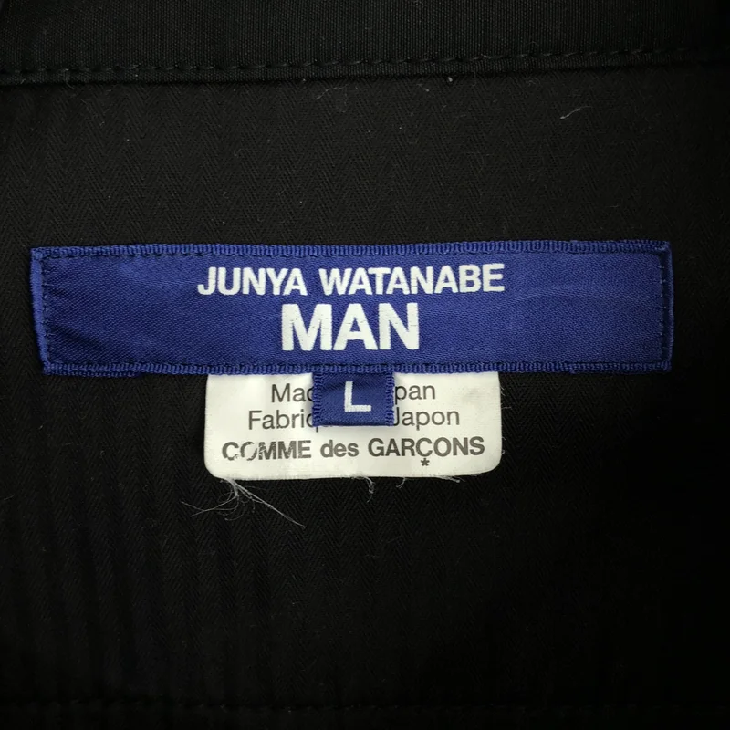 JUNYAWATANABE COMMEdesGARCONS MAN / ジュンヤワタナベマン | 2024SS | 綿エステルオックス×エステルサージ シャツ | L | メンズ
