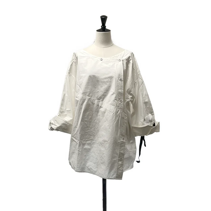 MARINA YEE / マリナイー | 2019SS | MY SHIRT アシンメトリーシャツ | S0 | レディース