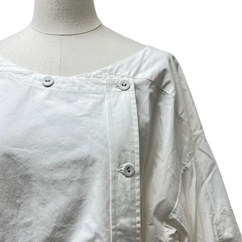 MARINA YEE / マリナイー | 2019SS | MY SHIRT アシンメトリーシャツ | S0 | レディース