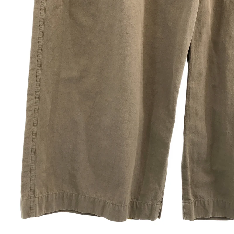 MHL. / エムエイチエルマーガレットハウエル | COTTON LINEN PLAIN WEAVE / コットン リネン ワイドイージーパンツ | 2 | レディース