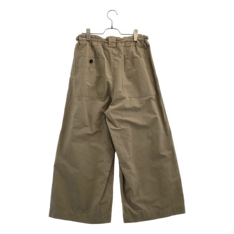 MHL. / エムエイチエルマーガレットハウエル | COTTON LINEN PLAIN WEAVE / コットン リネン ワイドイージーパンツ | 2 | レディース