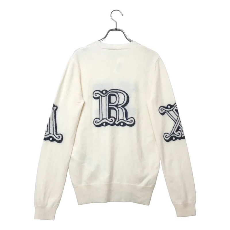 Max Mara / マックスマーラ | カシミヤ100% ロゴ クルーネックニット | M | レディース