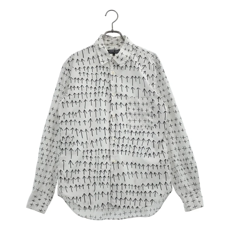 COMME des GARCONS HOMME DEUX / コムデギャルソンオムドゥ | 2017SS | コットン 矢印 総柄シャツ | S | メンズ