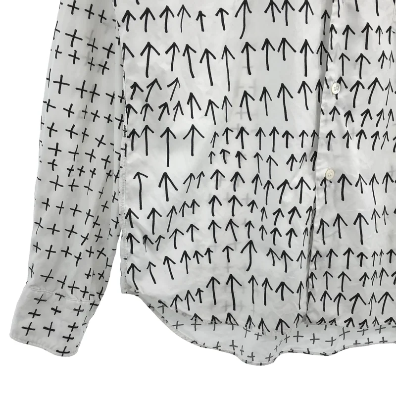 COMME des GARCONS HOMME DEUX / コムデギャルソンオムドゥ | 2017SS | コットン 矢印 総柄シャツ | S | メンズ
