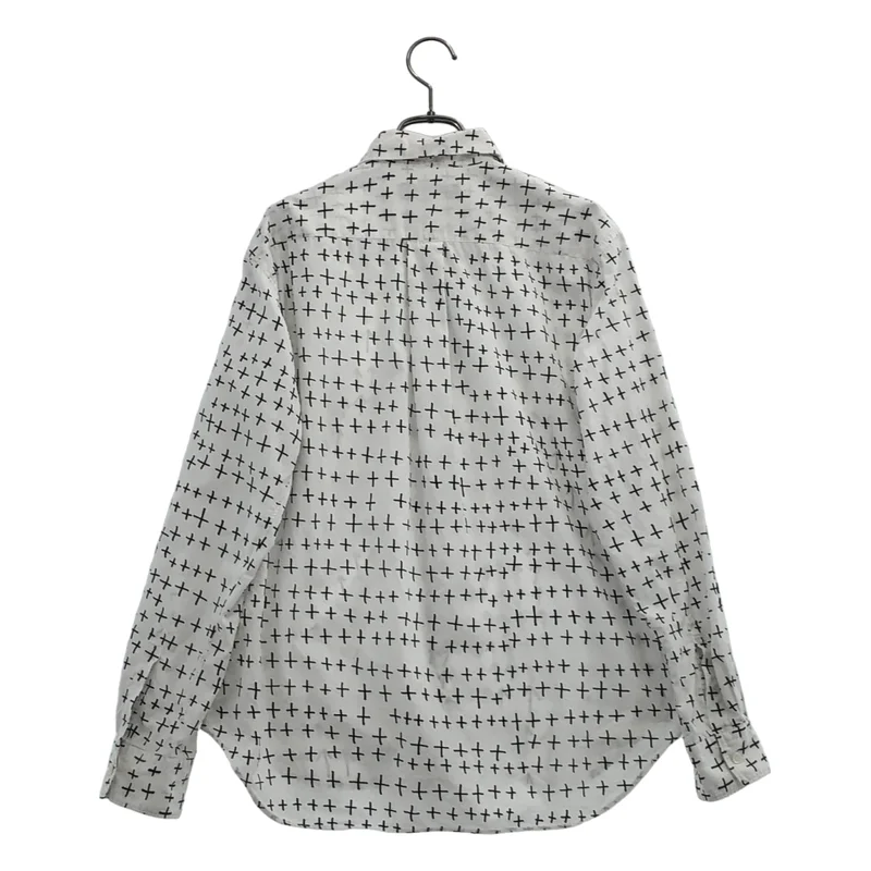 COMME des GARCONS HOMME DEUX / コムデギャルソンオムドゥ | 2017SS | コットン 矢印 総柄シャツ | S | メンズ