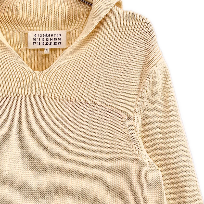 Maison Martin Margiela / メゾンマルタンマルジェラ | 2012SS | コットン スキッパーニット | S | レディース